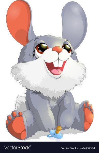 Зубы кролика рисунок