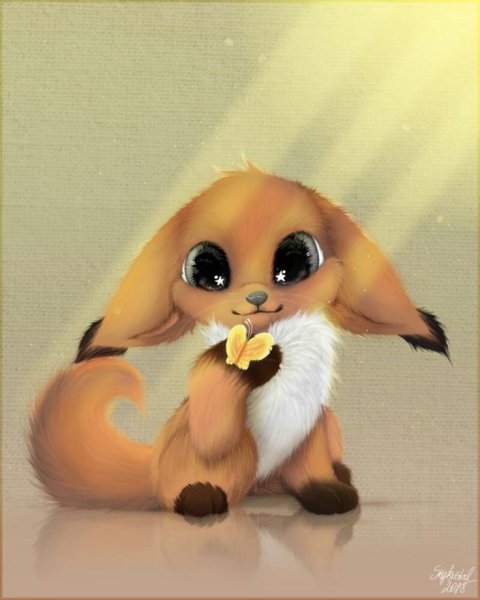 Милые мультяшные зверушки