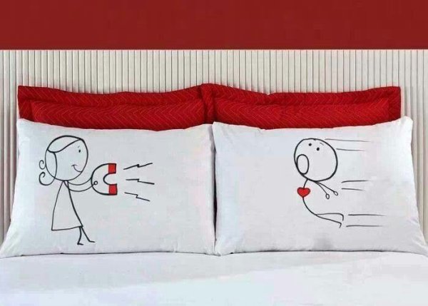 Прикольные рисунки на подушку