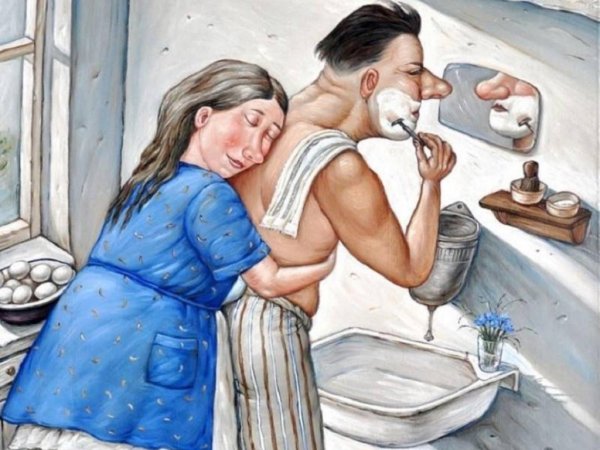 Пить кофе рисунок