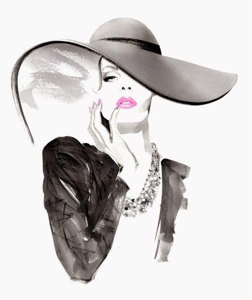 Фэшн иллюстрация