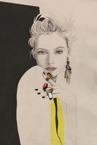 Фэшн иллюстрация