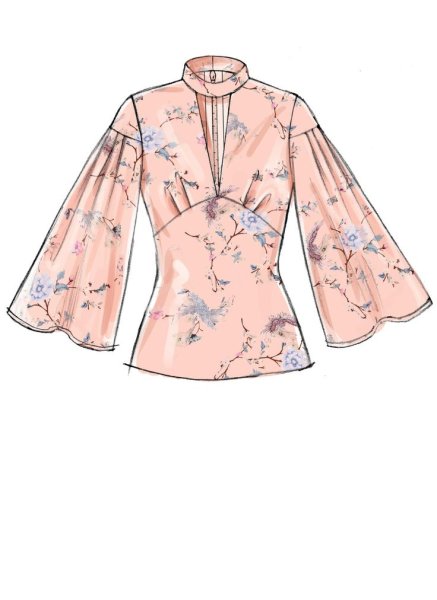 Нарисовать блузку