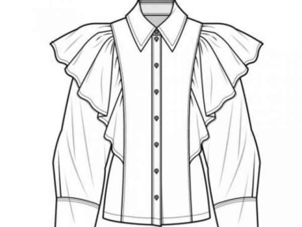 Эскиз рубашки