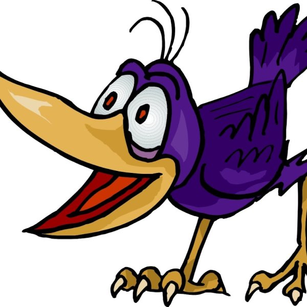 Веселая ворона