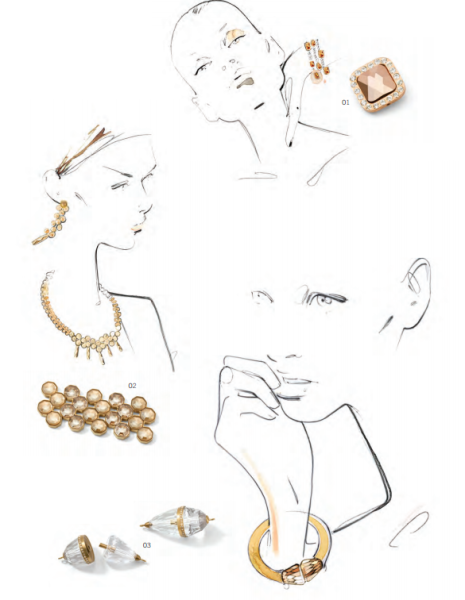 Ювелирные украшения иллюстрация