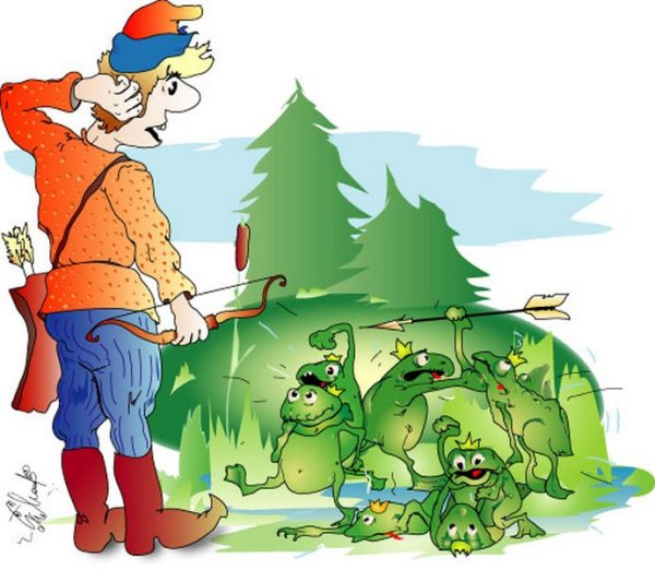 Карикатуры на сказки