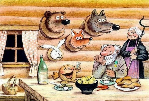 Сказочные карикатуры