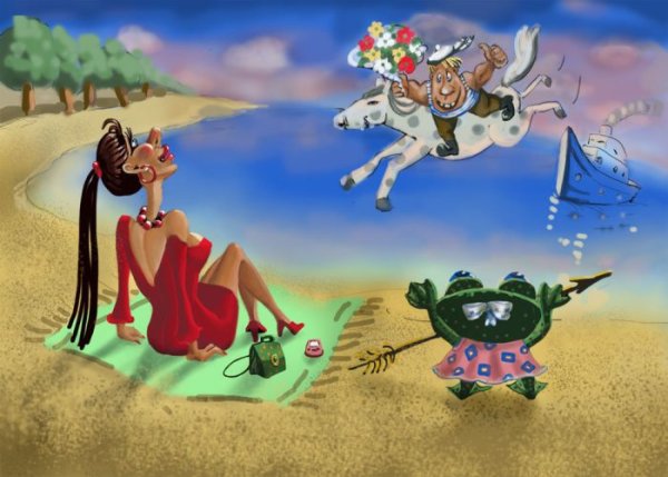 Сказочные карикатуры