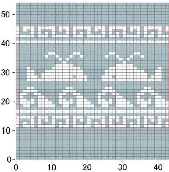 Жаккардовые узоры спицами