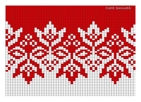 Орнамент жаккард