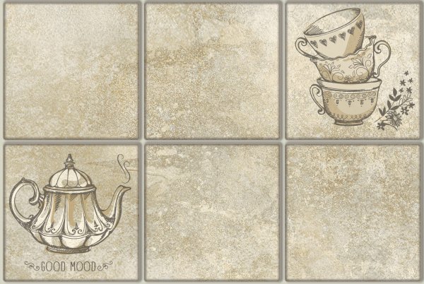 Керамическая плитка настенная Terracotta Vintage Voyage