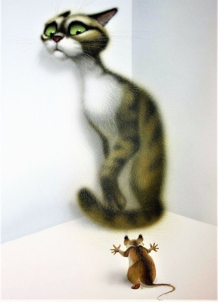 Владимир Стахеев художник коты