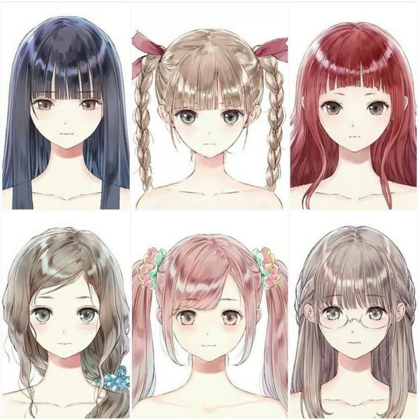 Окантовка челки