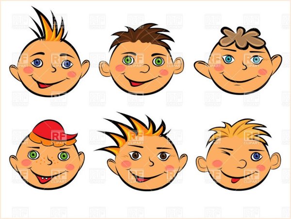 Забавные рожицы детей