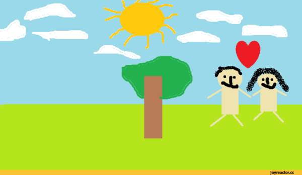 Прикольные рисунки в паинте