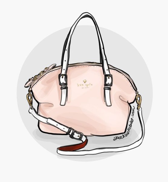 Эскиз дамской сумочки