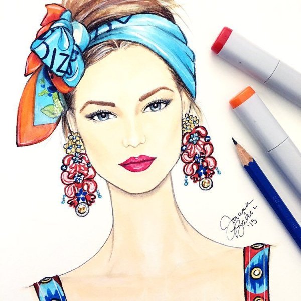 Красивые рисунки на сумках