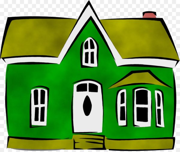 Зеленый домик для детей