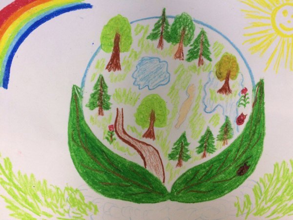 Зелёная Планета глазами детей конкурс рисунков