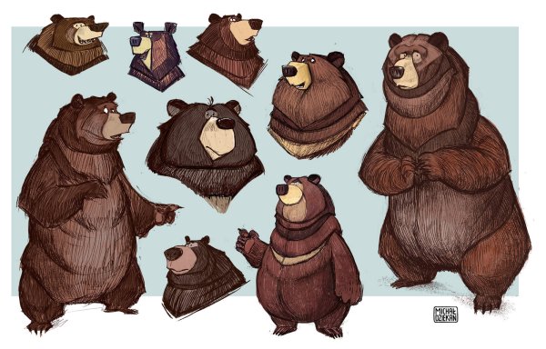 Модный медведь