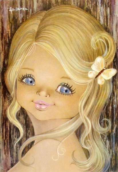 Красивые мультяшные девочки