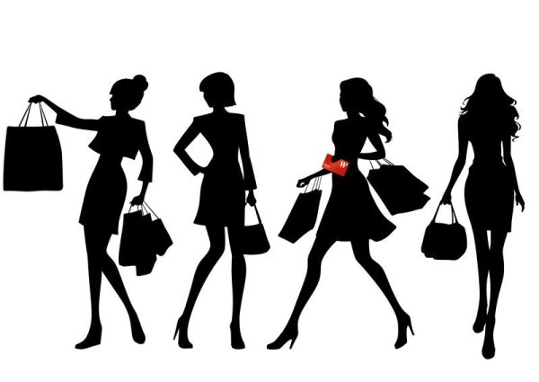 Силуэт модели для одежды