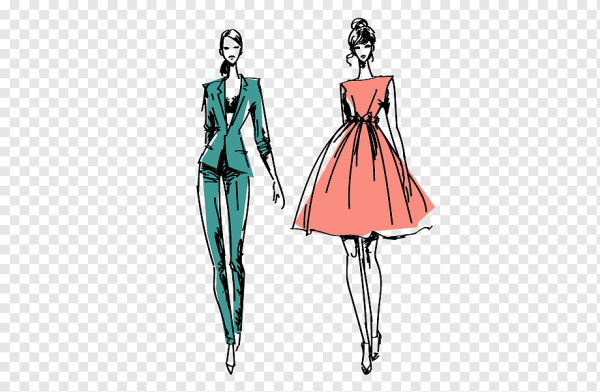 Фон для эскизов одежды