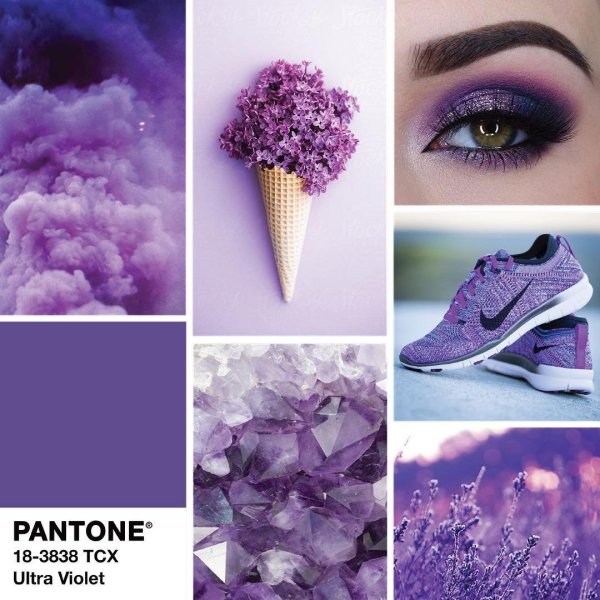Ультрафиолет палитра Pantone