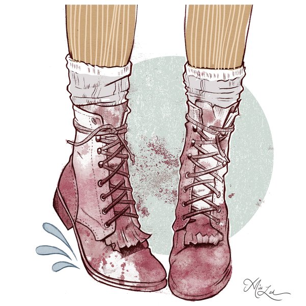 Ботинки иллюстрация