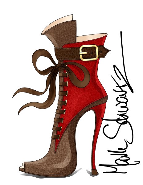 Стилизованные туфли