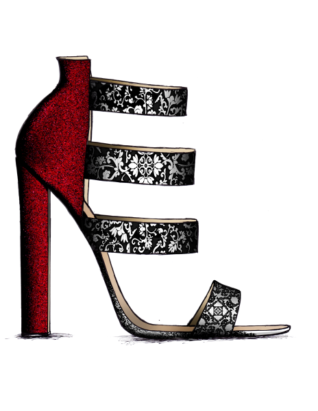 Туфли эскиз