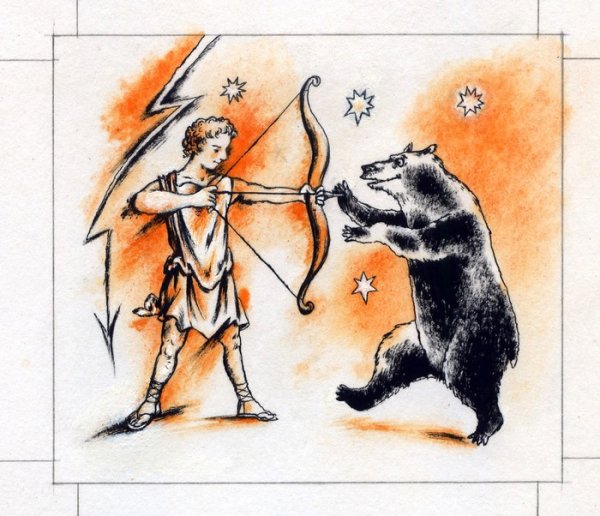 Нимфа Каллисто и Зевс