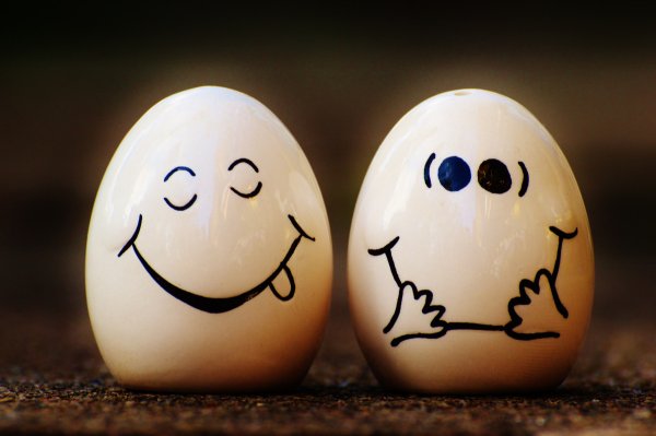 Смешные яйца