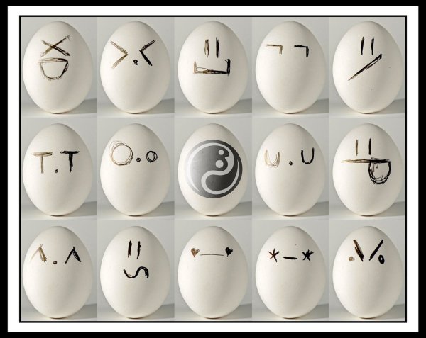 Смешные пасхальные яйца