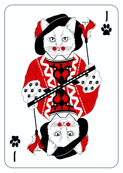 Игральные карты с котами