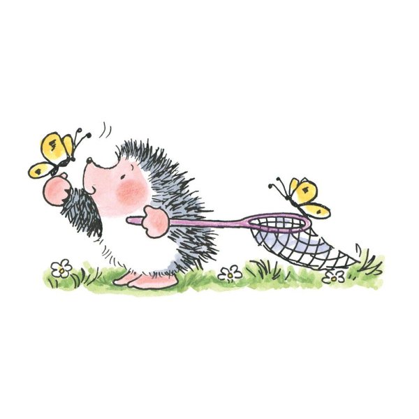 Ежик рисунок