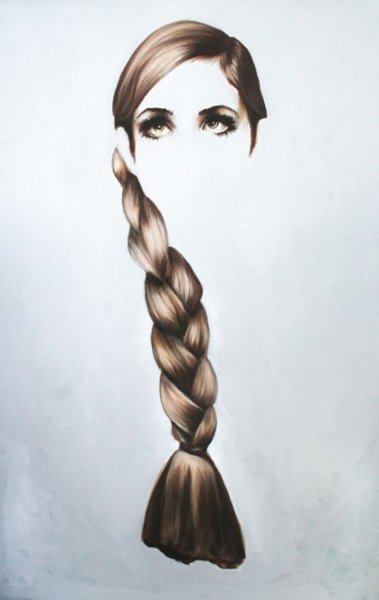 Коса колосок схема плетения