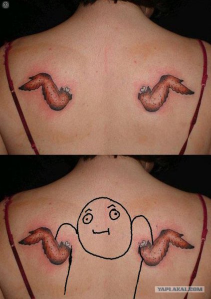 Смешные наколки