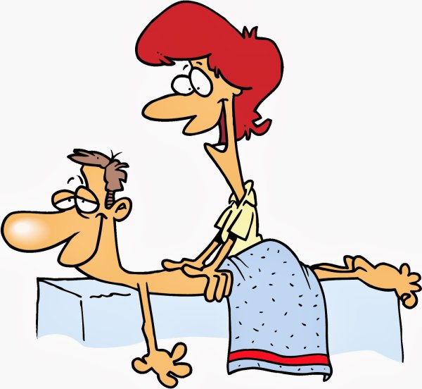 Смешные карикатуры про массаж