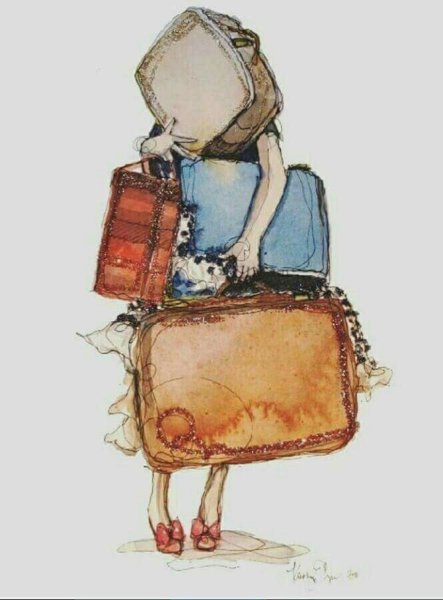 Дама с чемоданом