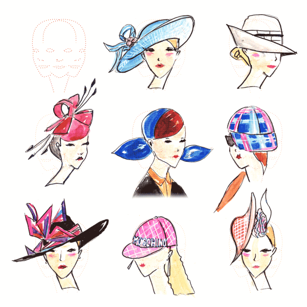 Набросок шляпы