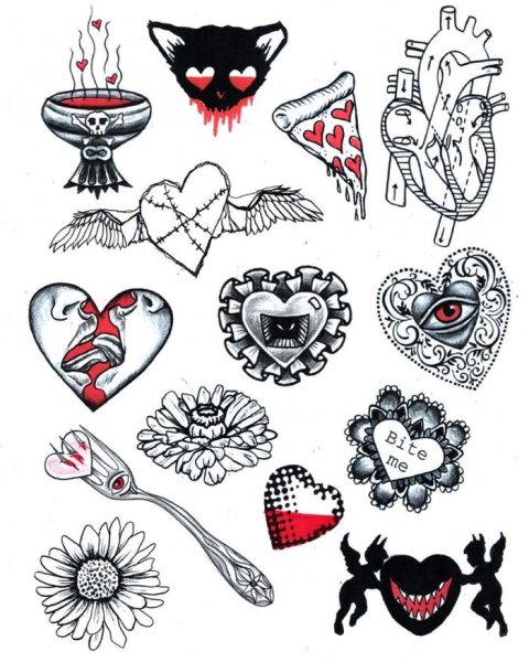 Милые тату эскизы