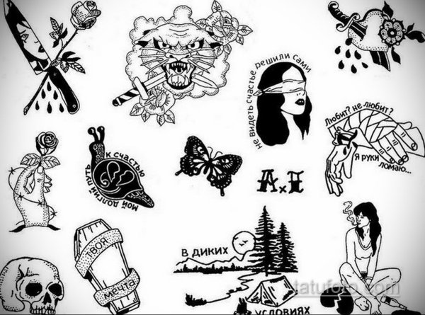 Хендпоук эскизы