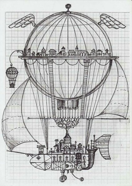 Воздушный шар Леонардо да Винчи