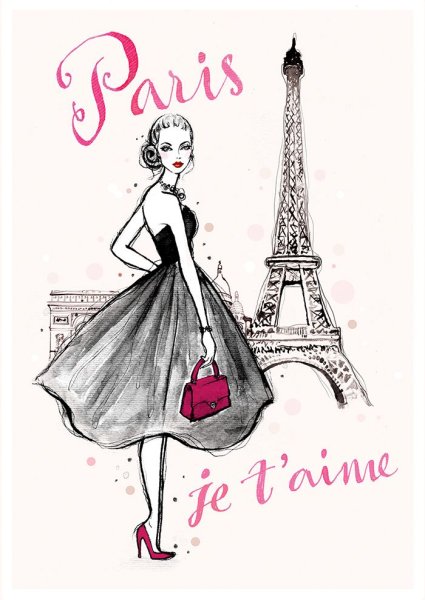 Рисунки во французском стиле