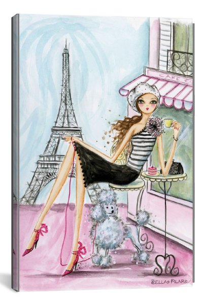 Француженка иллюстрация