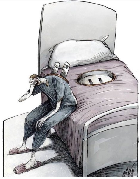 Сон карикатура