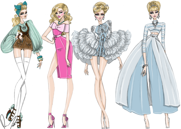 Диснеевские принцессы модные