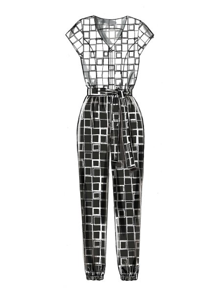 Эскиз комбинезона